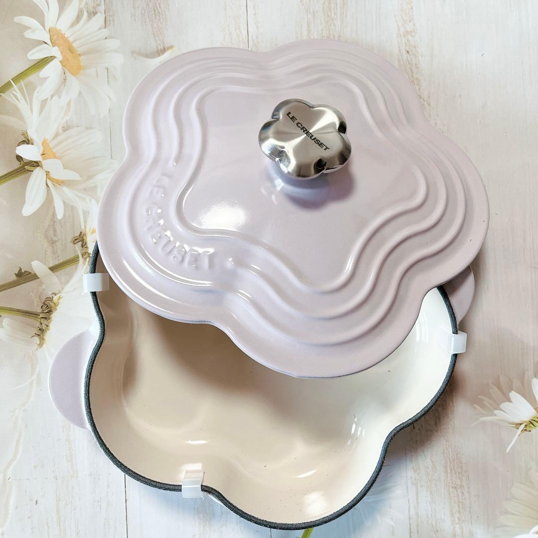 ♡ルクルーゼ プレート フルール エシャロット - メルカリ