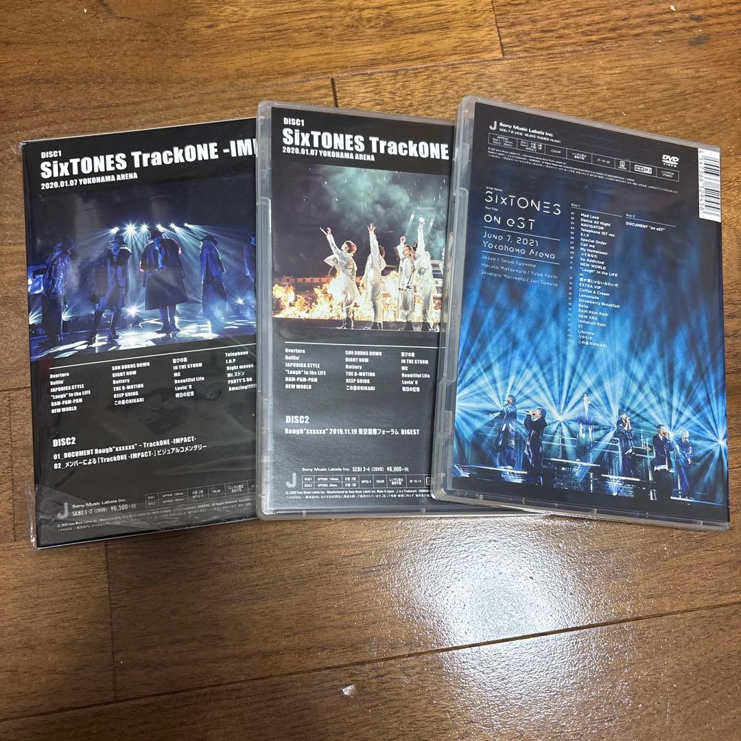 SixTONES ツアーDVD 3種類まとめ売り - メルカリ