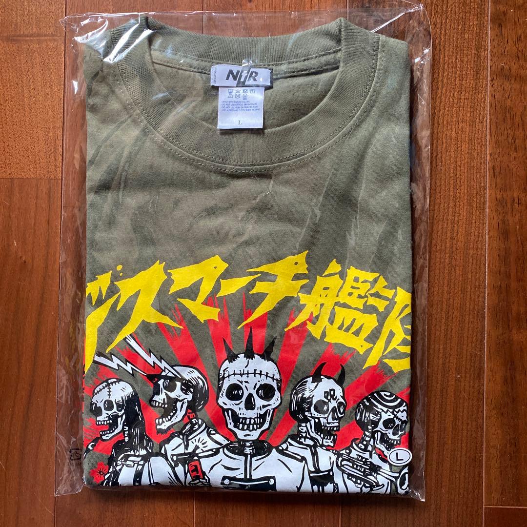 デスマーチ艦隊 Tシャツ オリーブ色 デスマーチ艦隊 Tee – MItsuME TOKYO