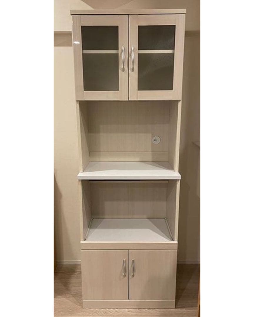 食器棚 キッチンボード　ホワイト 楽天市場】【WHITE LIV】 幅60 奥行40 高さ80 食器棚 キッチンボード