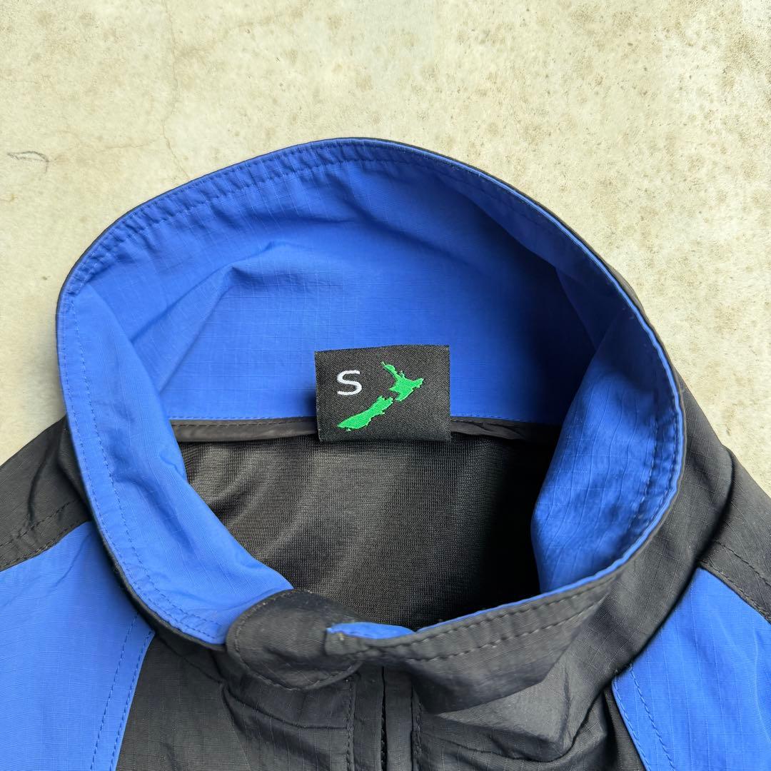 Always ナイロンジャケット 黒/青 ジップアップ - メルカリ