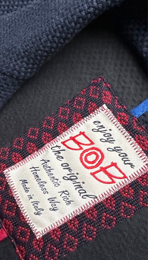 BOB チェスターコート ／ ウール混／made in Italy 本切羽 防寒