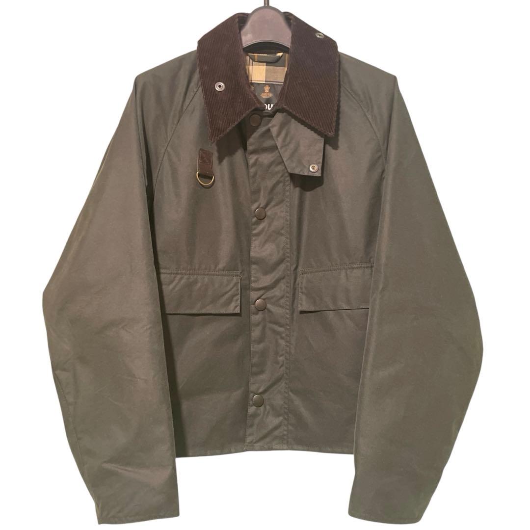 新品美品】 Barbour SPEY WAX JACKET オリーブ Mサイズ - メルカリ