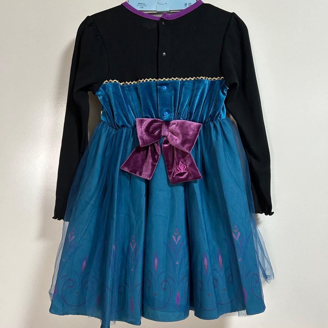 130 戴冠式 エルサ リトシー ワンピース アナ雪 しまむら ドレス