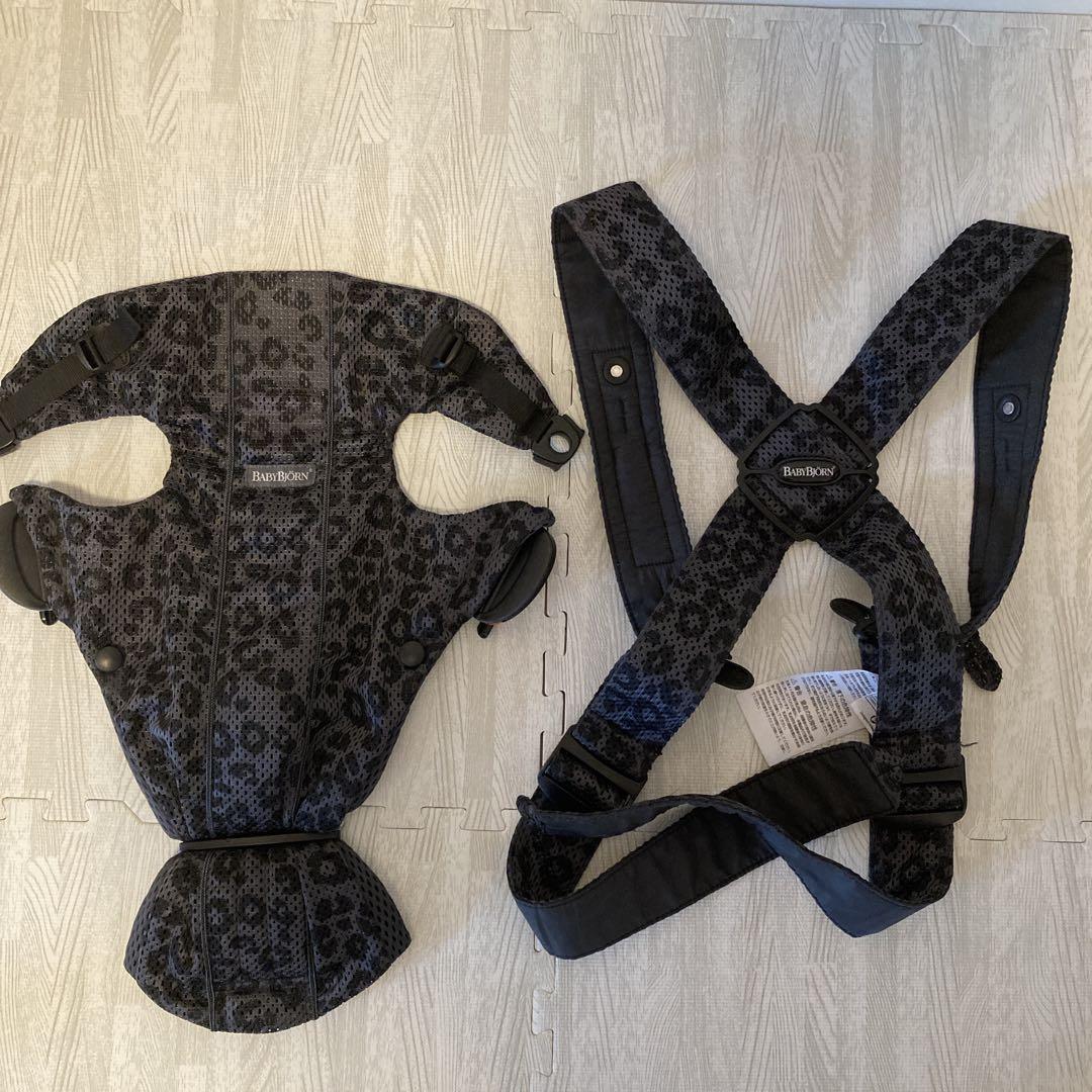 ベビービョルン 抱っこ紐 ベビーキャリアミニ エアーメッシュ ヒョウ柄