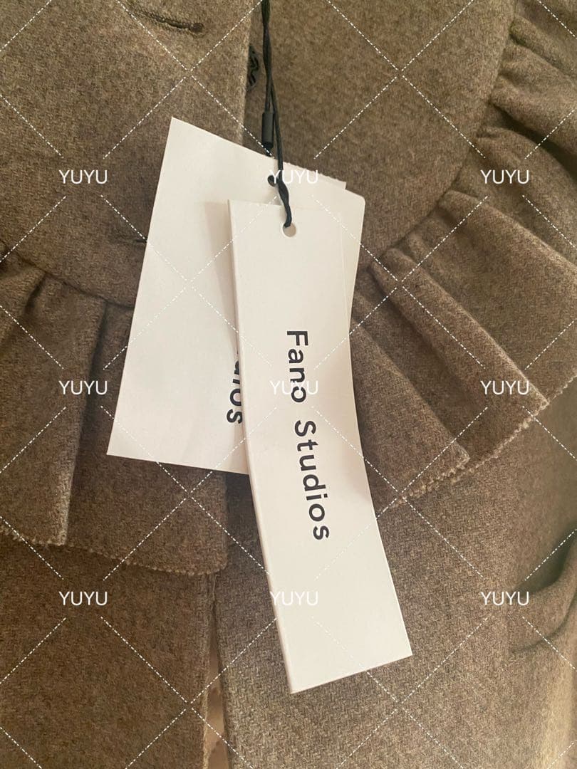 Fano Studios フリルカラーウールジャケット - メルカリ