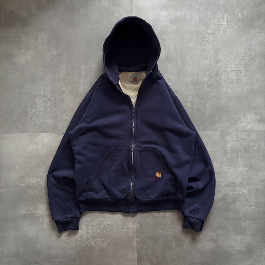 90s - Carhartt カーハート パーカー ダブルフェイス 裏サーマル