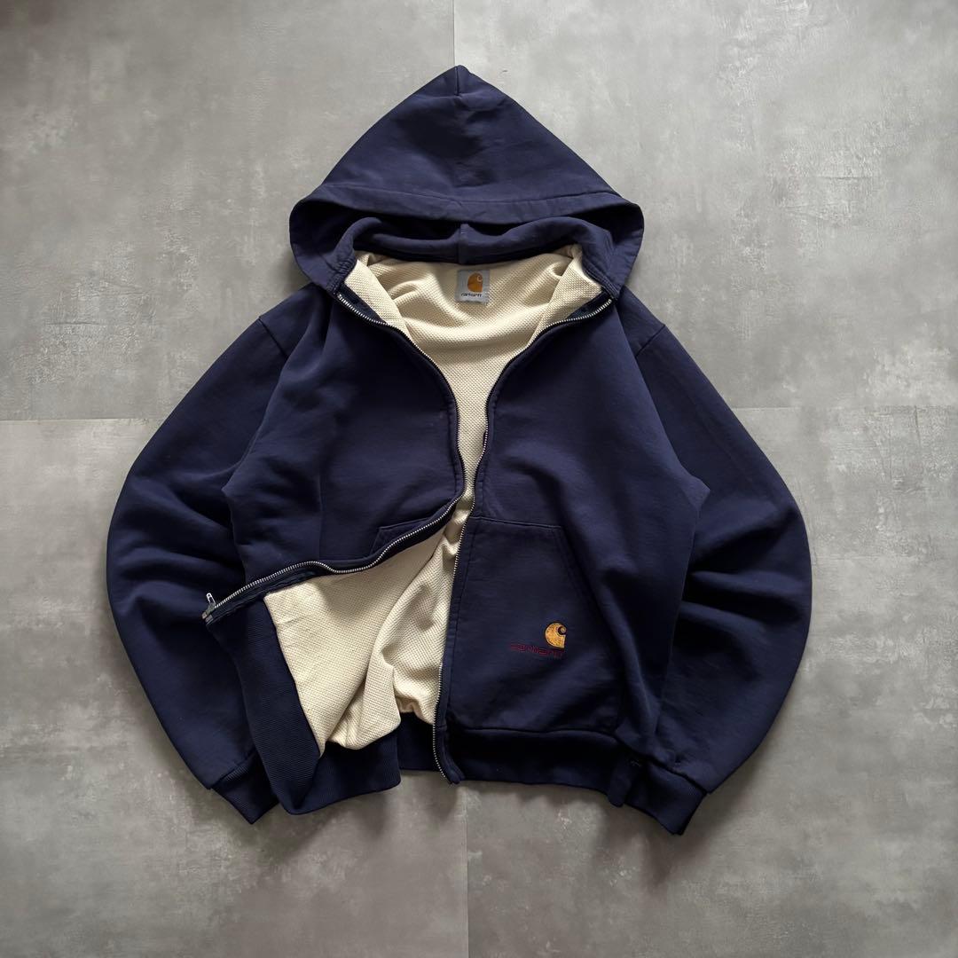 90s - Carhartt カーハート パーカー ダブルフェイス 裏サーマル