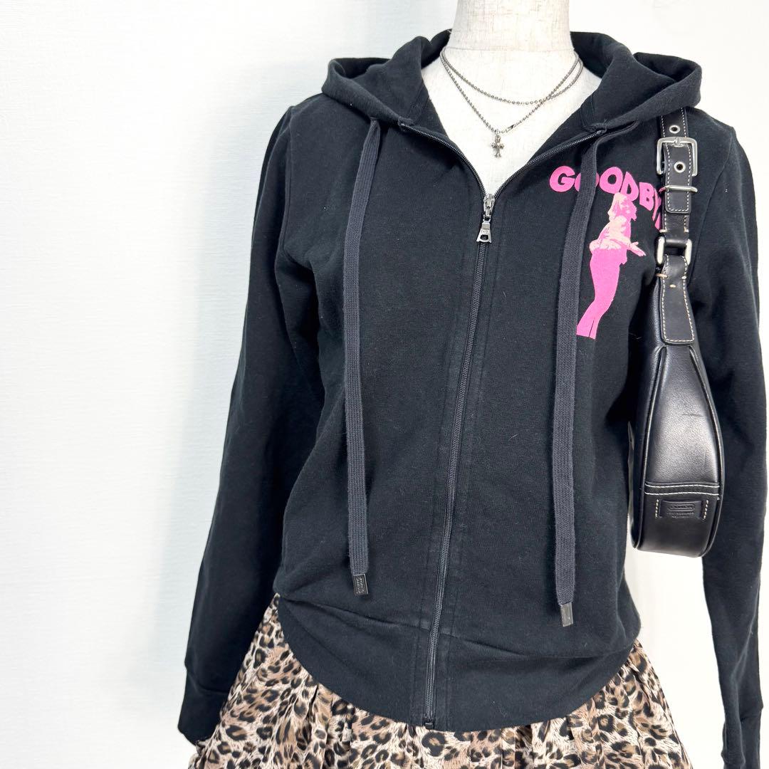 y2k❤️ 00s HYSTERIC GLAMOUR ヒスガール ジップパーカー - メルカリ