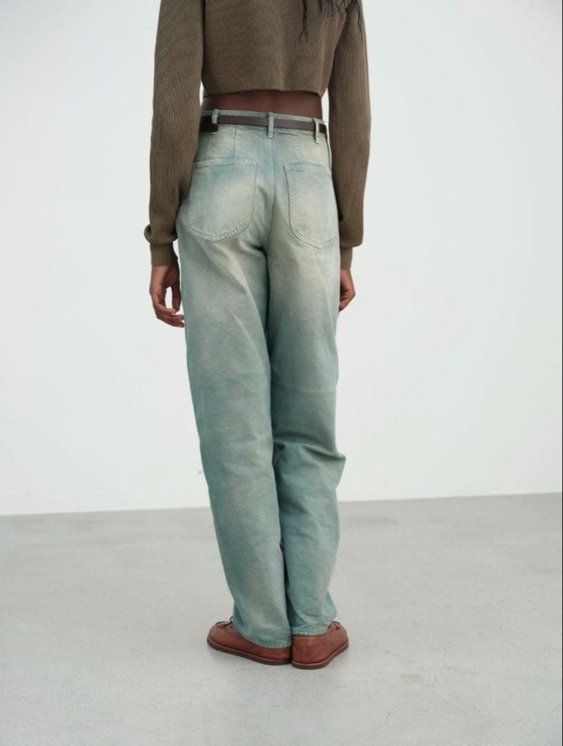 新品 AURALEE ORGANIC COTTON DUCK PANTS 1