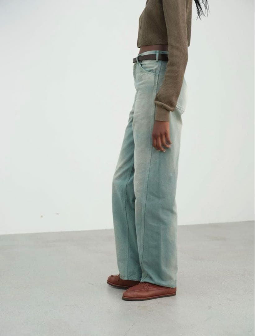 新品 AURALEE ORGANIC COTTON DUCK PANTS 1