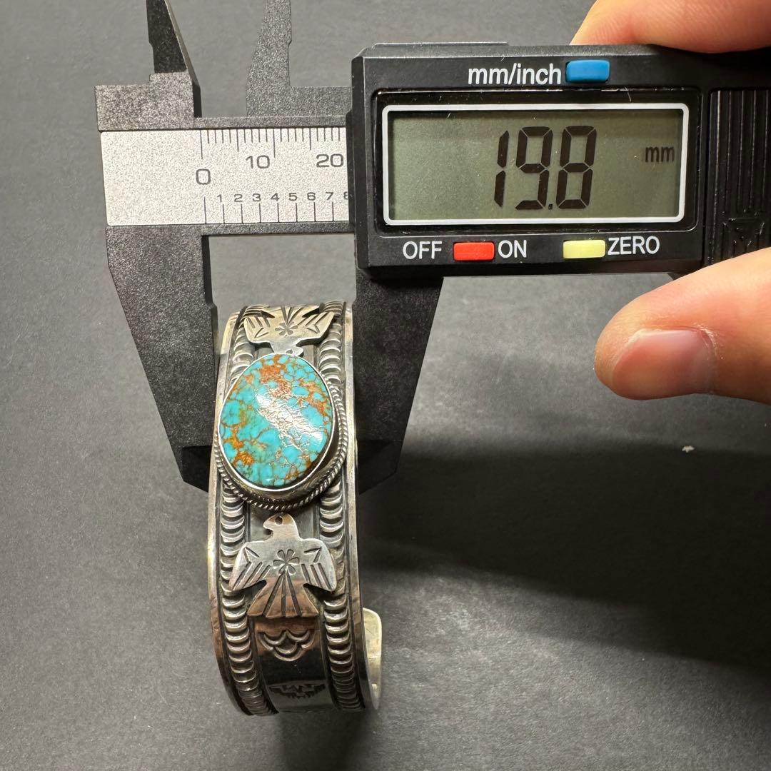 Navajo Victor Begay】ナンバーエイトターコイズ バングル