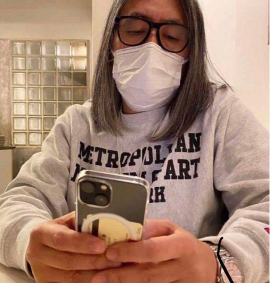 Champion 藤原ヒロシ着メトロポリタン美術館 リバースウィーブ