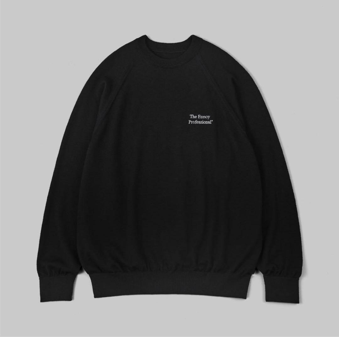 MERINO WOOL SWEATER BLACK ennoy ブラック XL - メルカリ