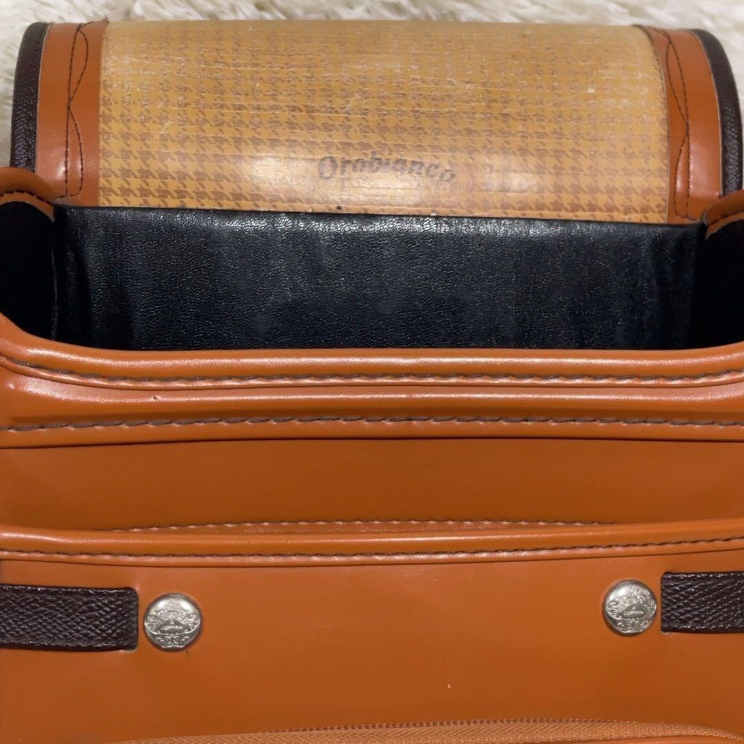 美品 オロビアンコ ランドセル キャメル ブラウン 上質 上品 最高級