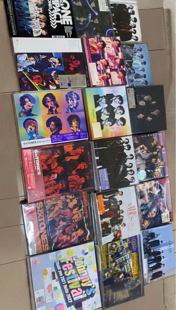 SixTONES CD シングル アルバム 特典 まとめ売り