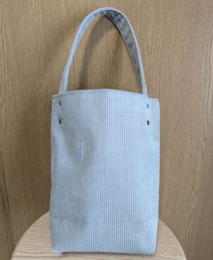 TEMBEA コーデュロイトート ライトグレー - メルカリ