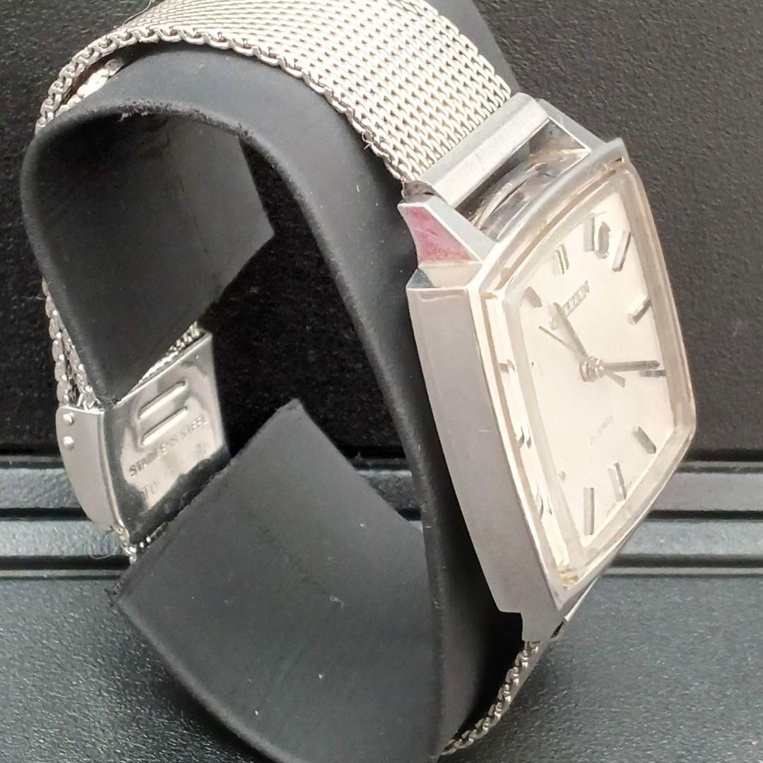 シチズン パラウォーター 自動巻き スクエア型（TVシェイプ） 21石