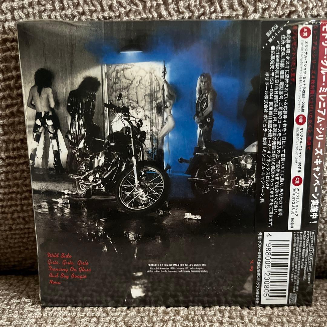 CD紙ジャケット仕様☆モトリー•クルー「華麗なる激情」他 、5枚セット