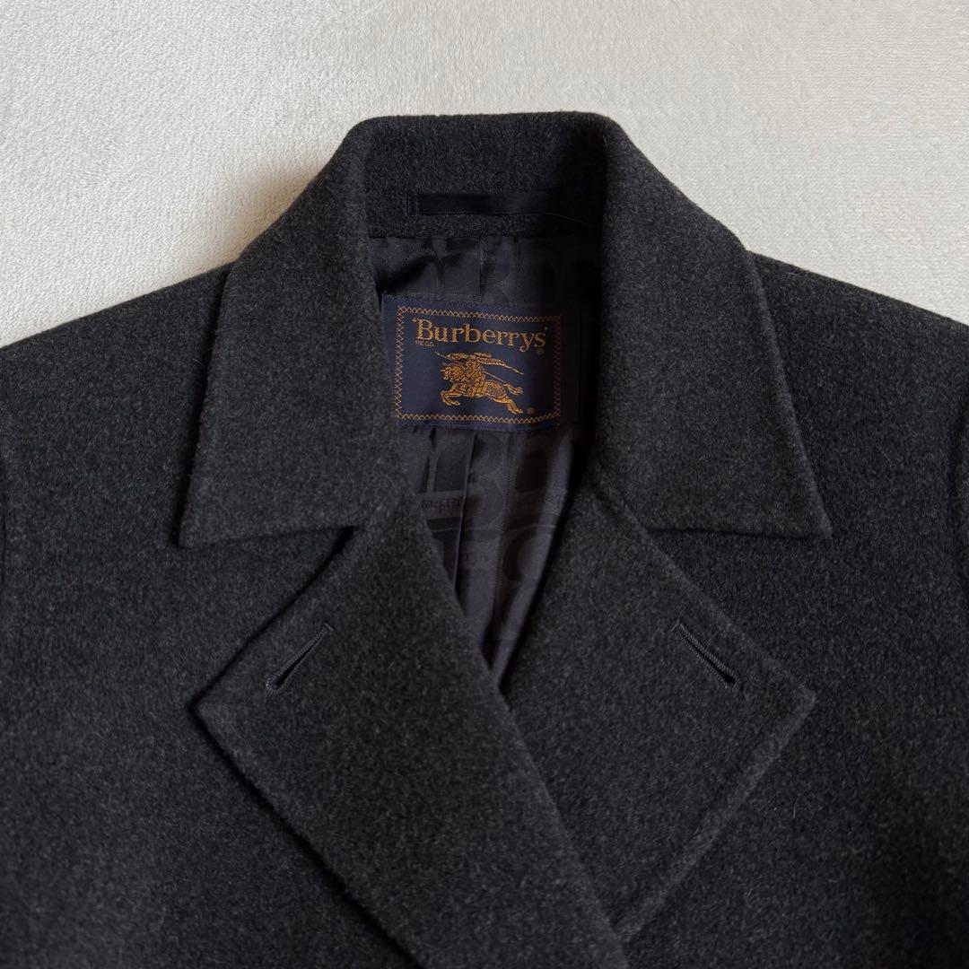 Burberrys ダブルチェスターコート カシミア混 ビンテージ 9号 - メルカリ