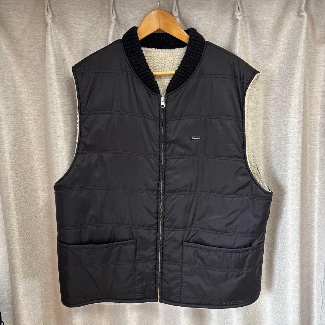 supreme 16FW シュプリーム ボアベスト リバーシブル - メルカリ