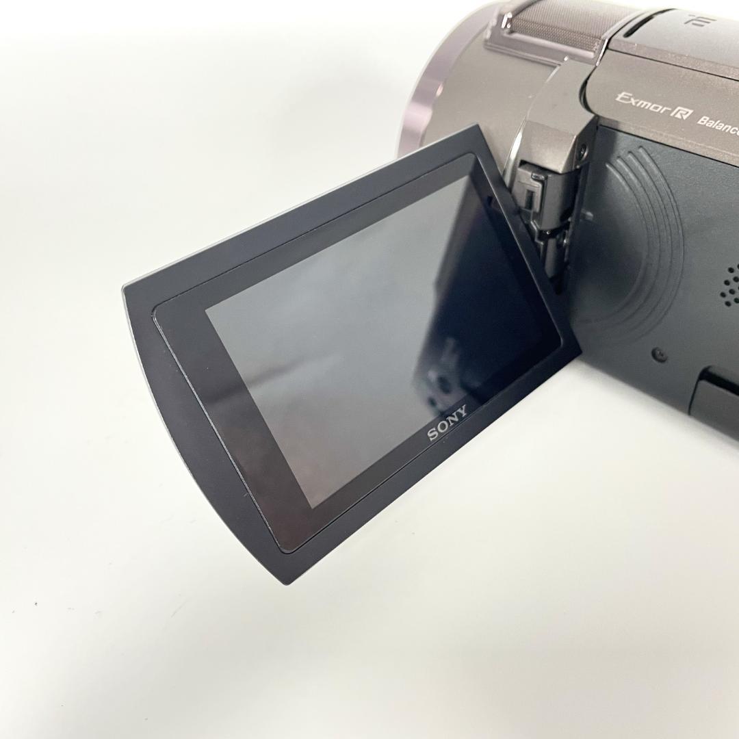 即配【美品】SONY FDR-AX45 ブロンズブラウン 4K ビデオカメラ