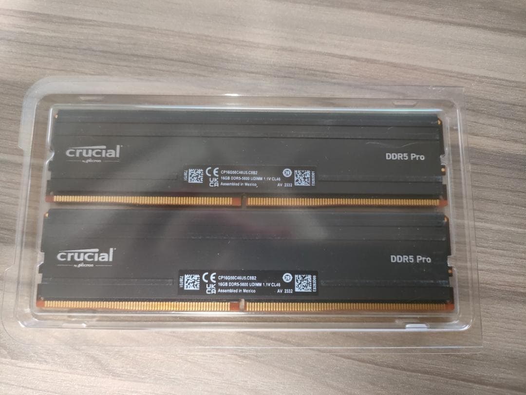 メモリ crucial DDR5 Pro 16GB×2枚 Amazon | Crucial(クルーシャル) PRO (マイクロン製) デスクトップ用