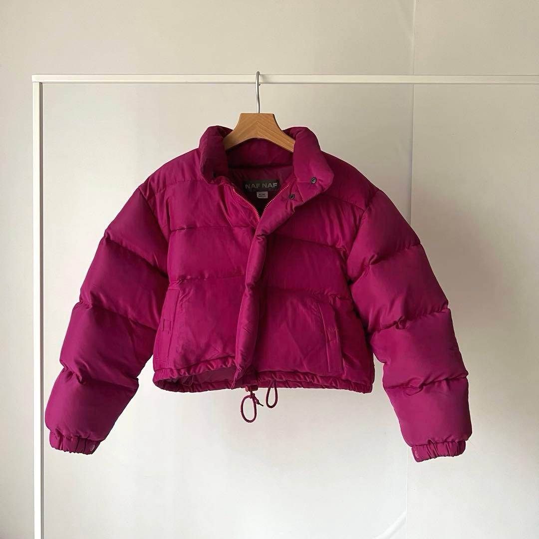 銀タグ】90s NAF NAFダウンジャケットNafNafナフナフ - メルカリ