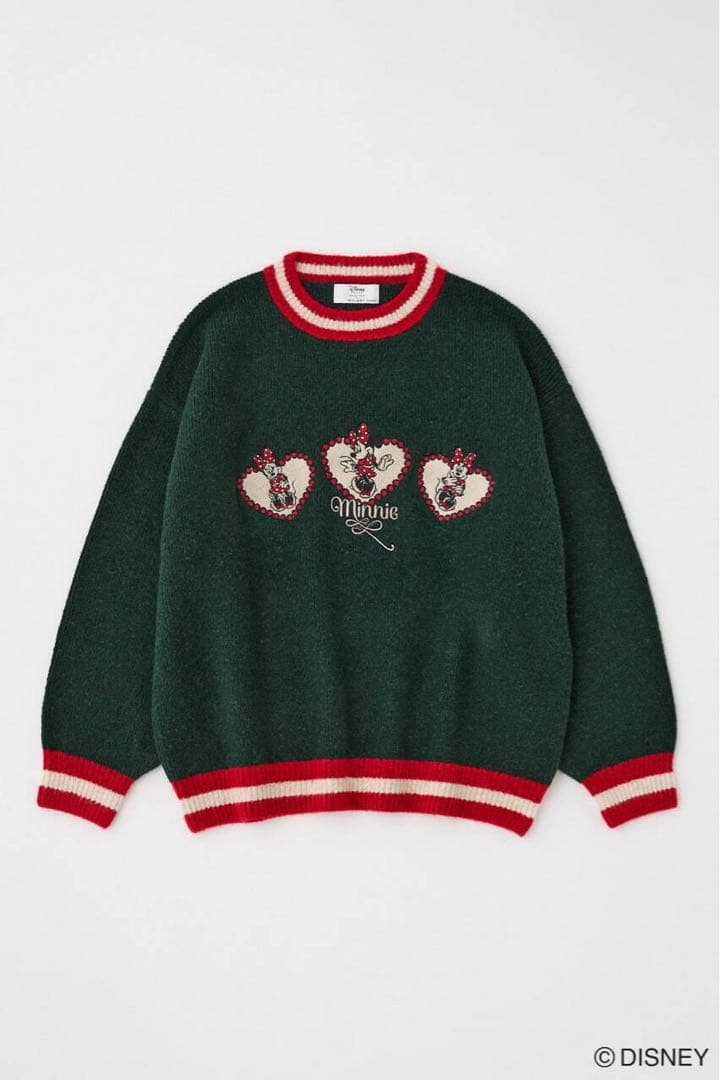 ほぼ新品】MOUSSY マウジー ディズニー ミニー ニット セーター - メルカリ