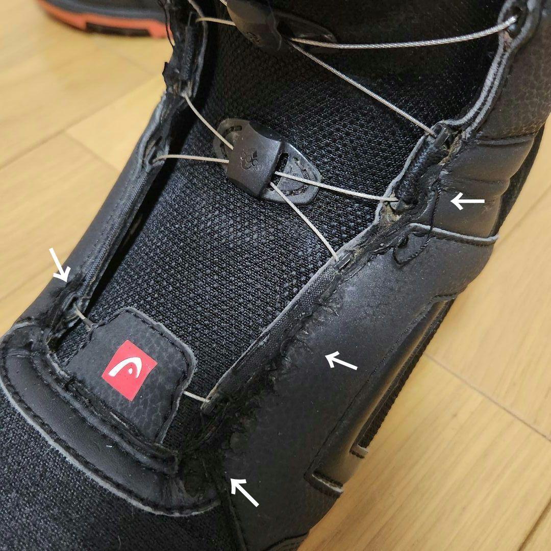 24h内発送　Head Scout スノボブーツ 25.5cm BOAダイヤル