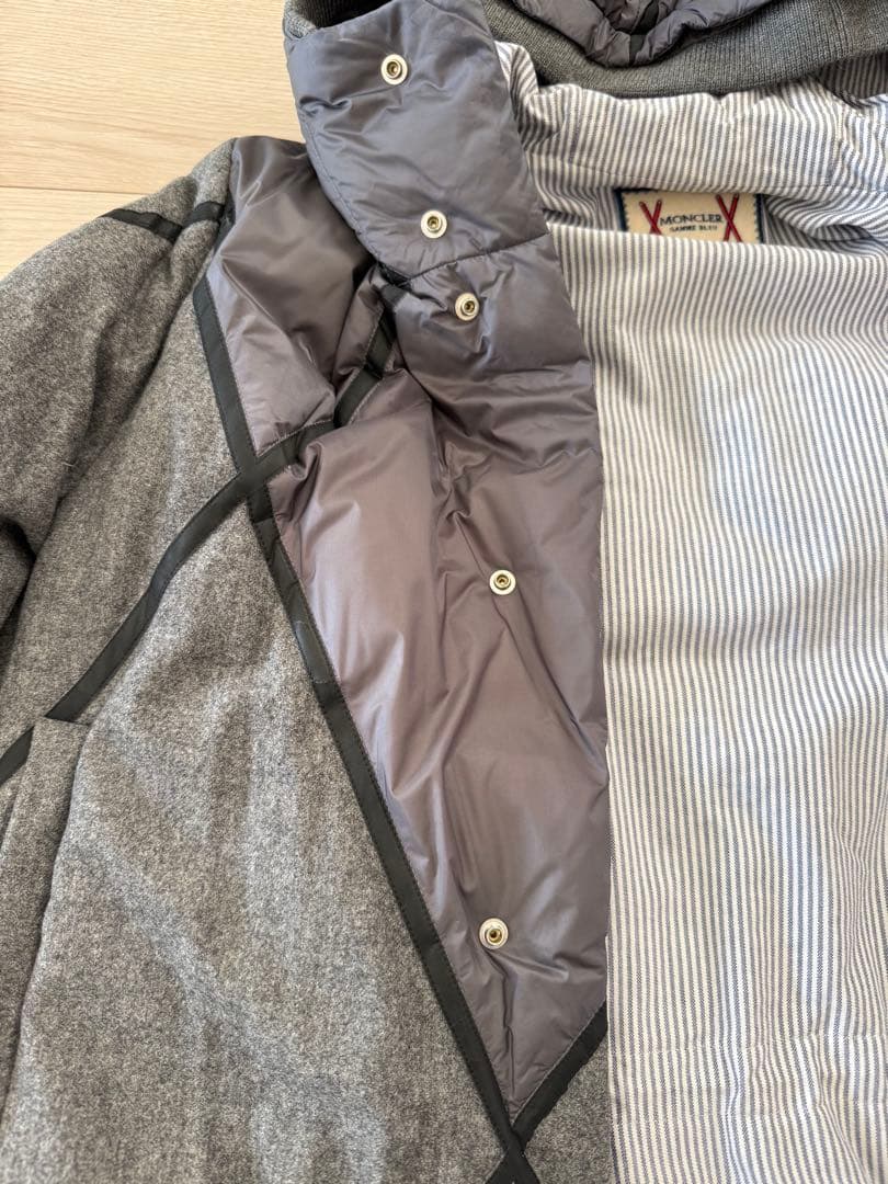 LVMH homme様専用※モンクレール ガム・ブルー ロングダウンコート