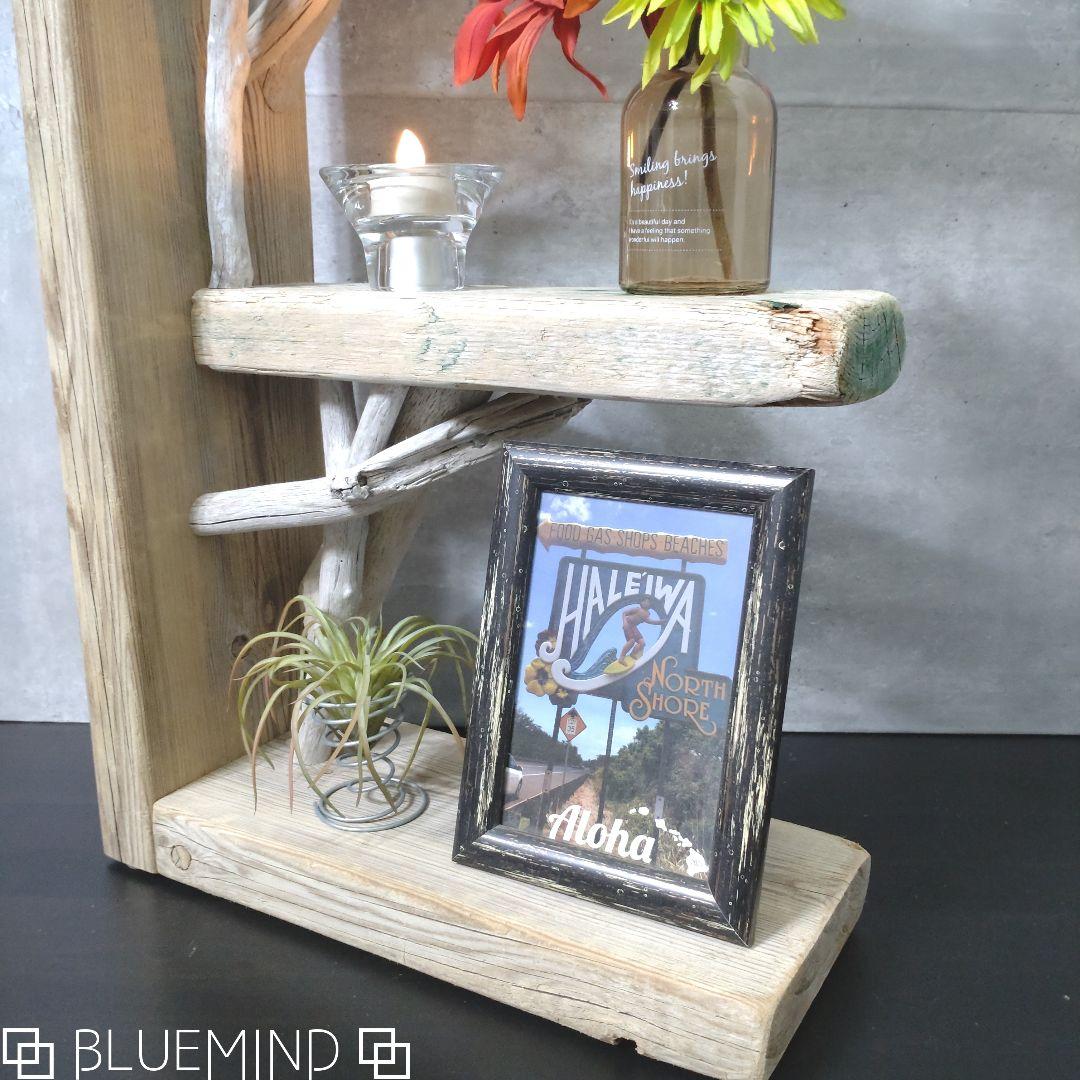 No.1205 【chuchumama様専用】流木の4段ラック 流木インテリア - メルカリ