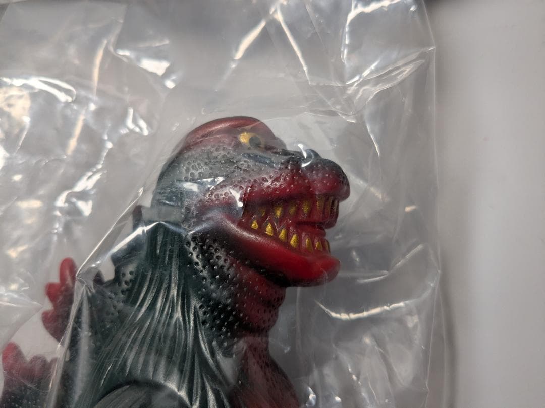 マルサン ゴジラ71 バナナオイルカラー ソフビ - メルカリ