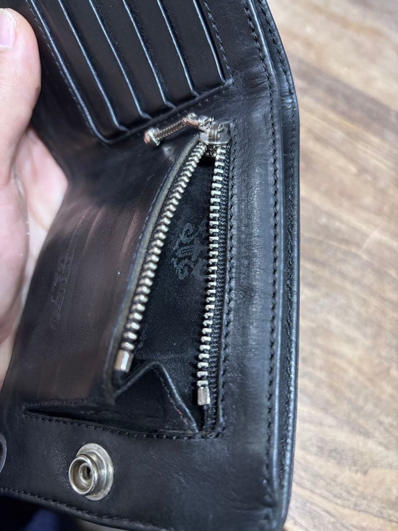 クロムハーツ⭐︎ワンスナップウォレット⭐︎国内正規⭐︎CHROME HEARTS⭐︎財布