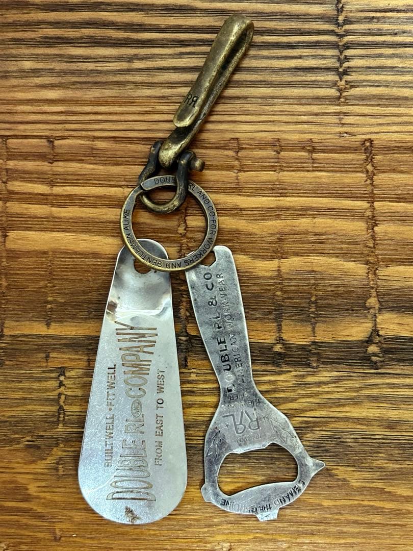 お*ん様 RRL ダブルアールエル　キーホルダー　セット RRL - RRL ダブルアールエル キーフックリングセット キーホルダーの