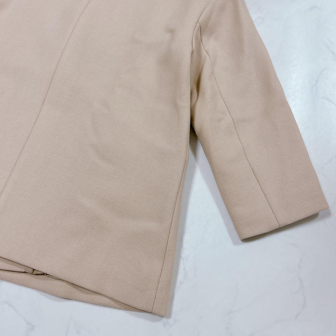 ユナイテッドアローズ Aライン テーラードコート MANTECO生地使用