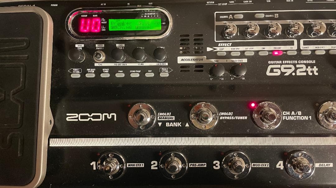 ZOOM G9.2tt ギター用マルチエフェクター