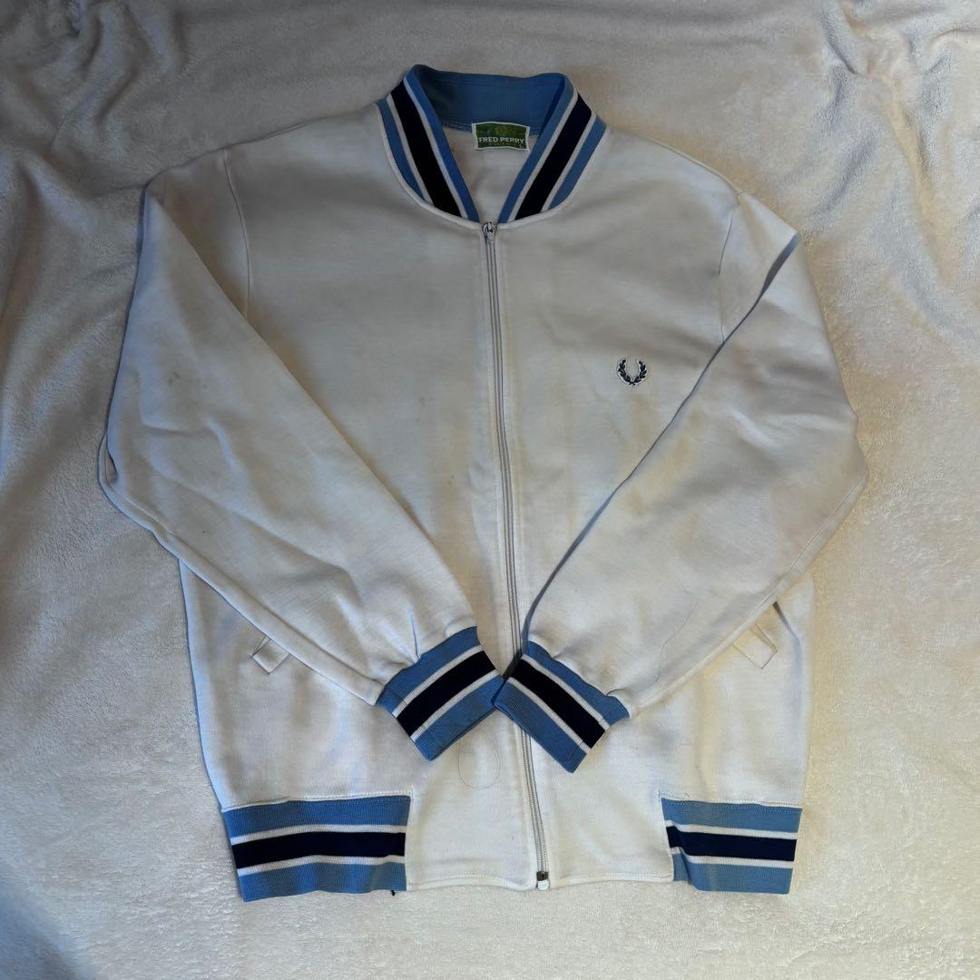 FRED PERRY ジップアップジャージ - メルカリ