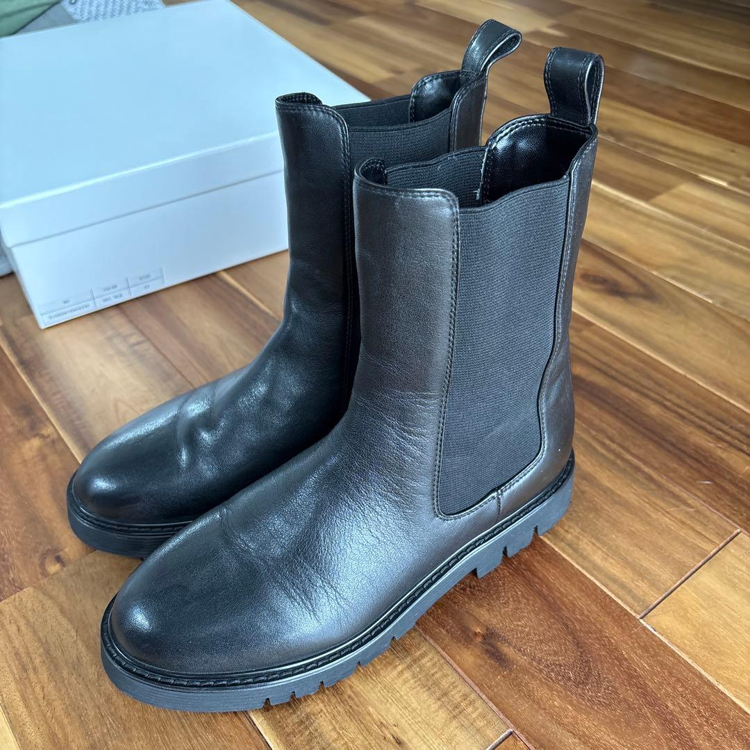 SLOBE IENA サイドゴアブーツ 37 ブラック - メルカリ