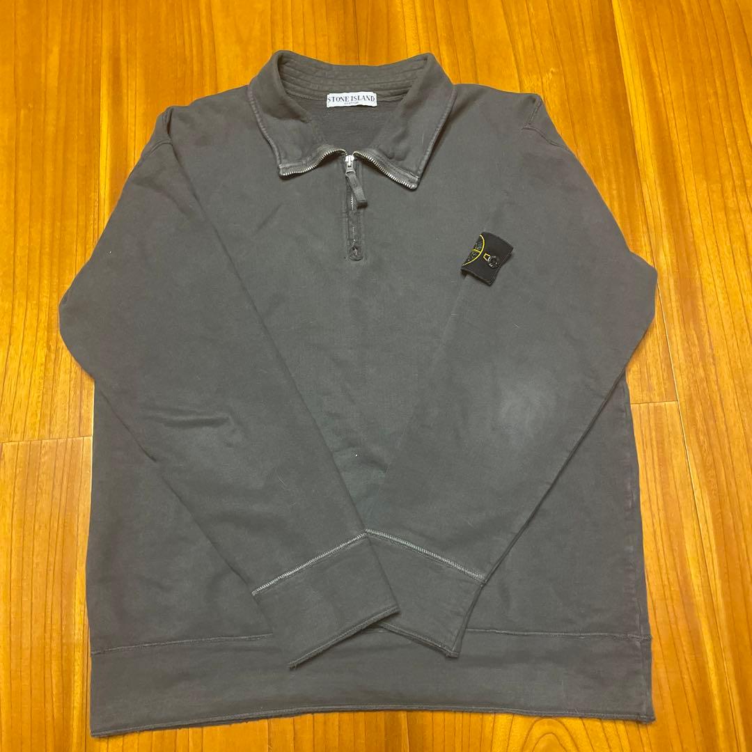 STONE ISLAND VINTAGE HALF ZIP SWEAT - メルカリ