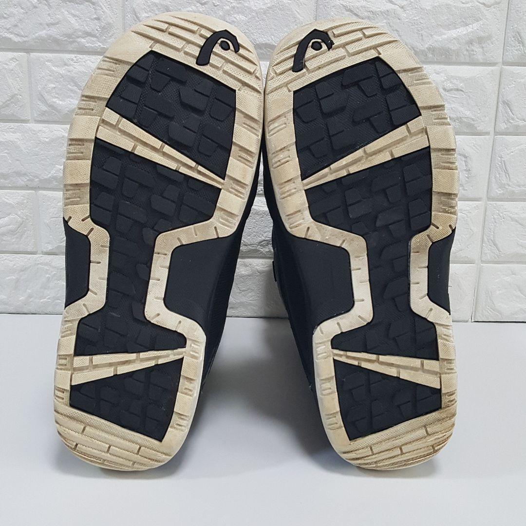 美品 HEAD スノーボードブーツ STRIKE BOA ブラック 27.5cm