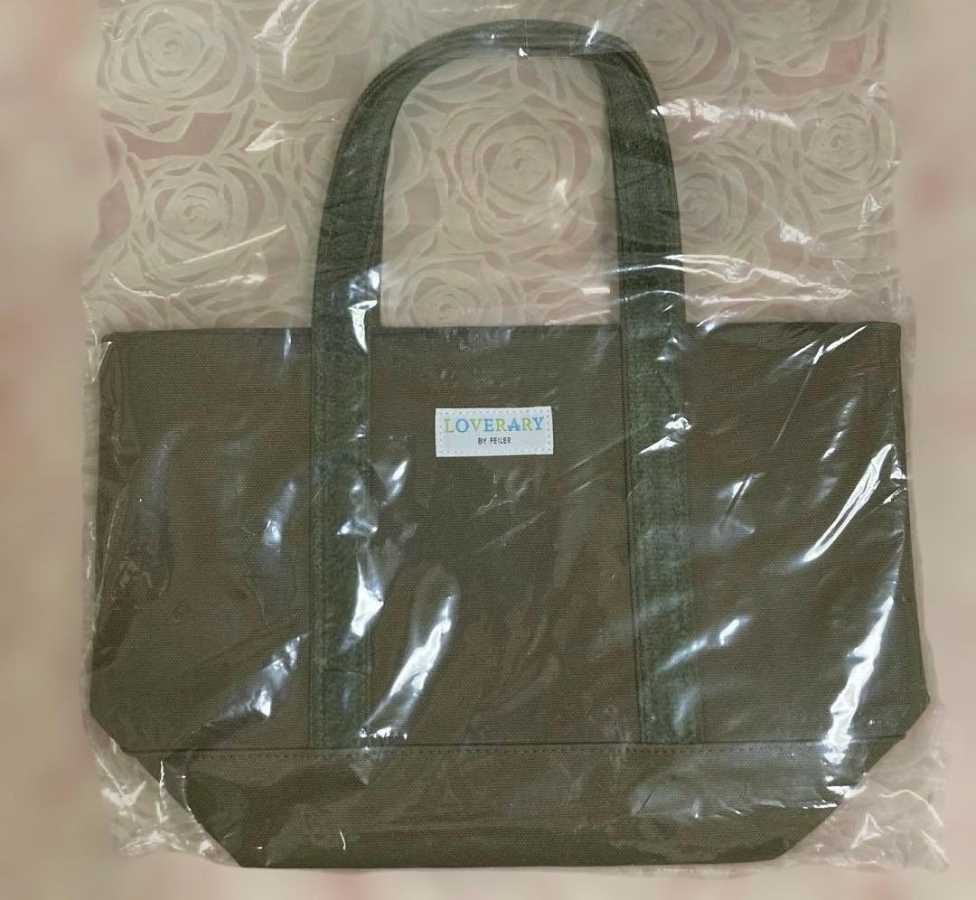 オールドテディワッペントートバッグ 小さいサイズ ダークグリーン