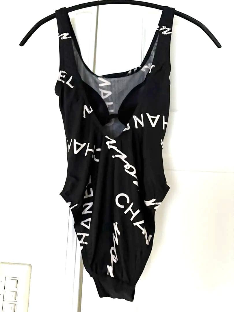 新品！CHANEL ブラック ワンピース水着 - メルカリ