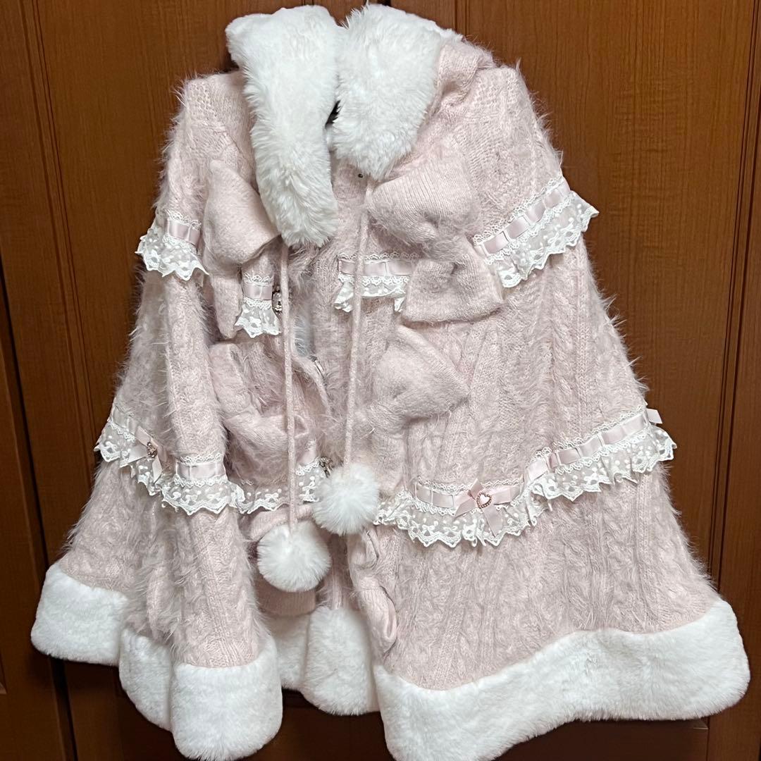 LIZ LISA ピンクポンチョ ミルフィーユレースポンチョ ｜ LIZ LISA（リズリサ）公式通販