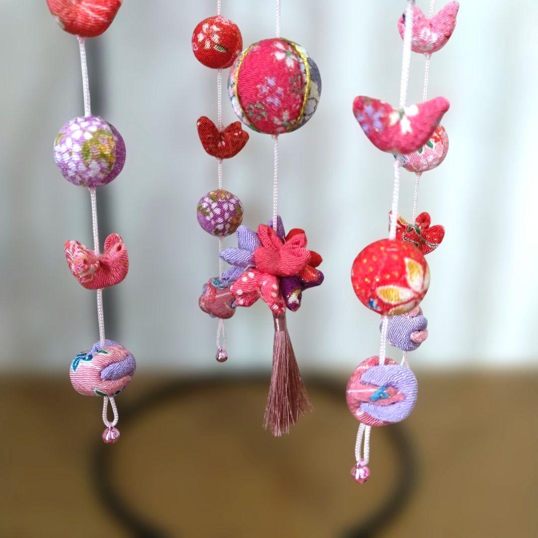 吊るし飾り 吊るし雛 ちりめん細工 さげもん - メルカリ
