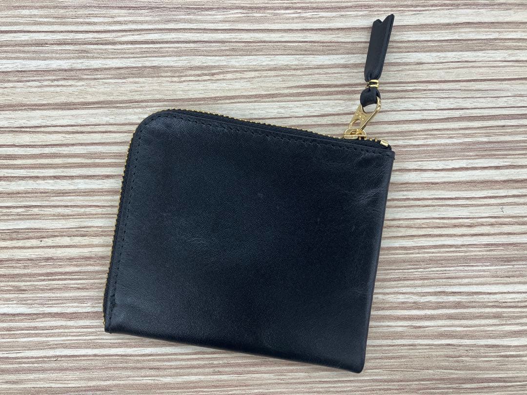 COMME des GARCONS ブラックレザー ケース COMME des GARCONS コムデギャルソン DES ポーチ CLASSIC LEATHER LINE