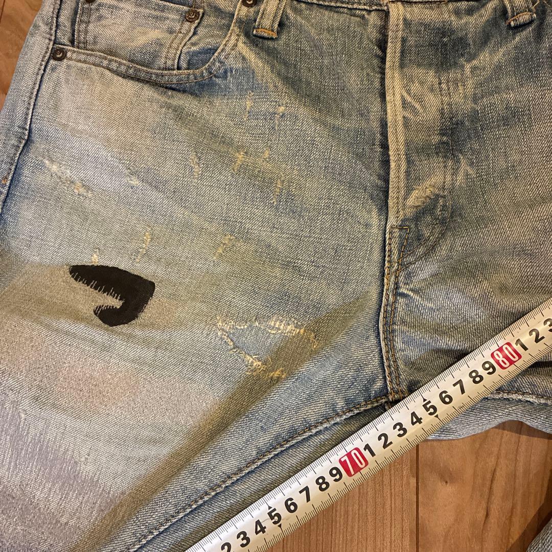 cootie デニム リペア ダメージ 34 36 L XL② - メルカリ