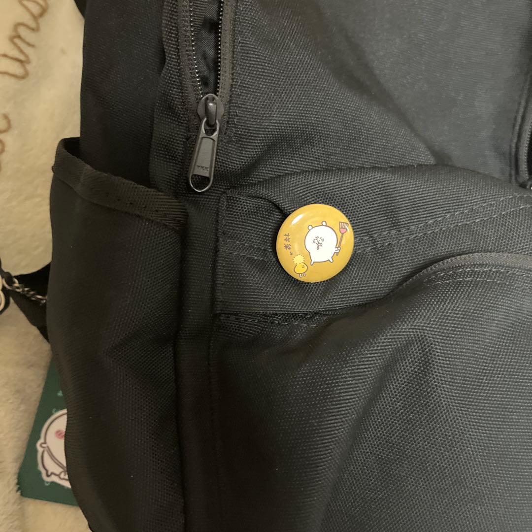 自分ツッコミくまYAKPAK ブラックリュック - メルカリ