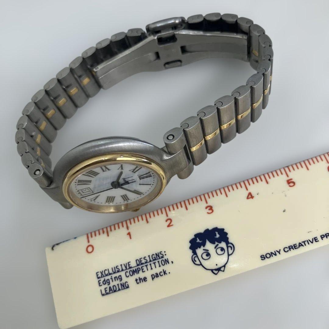 dunhill アナログ腕時計 シルバー/ゴール - メルカリ