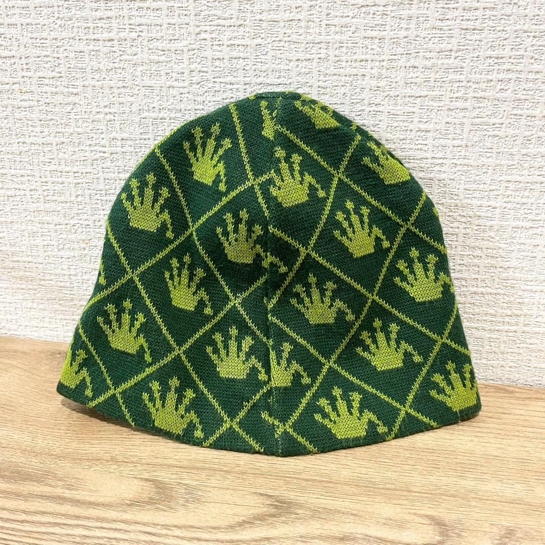 希少】old stussy crown logo beanie